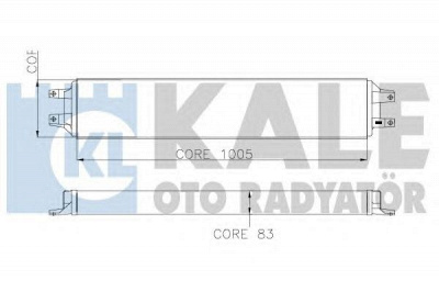KALE OTO RADYATOR 295200 -  масляный радиатор, двигательное масло